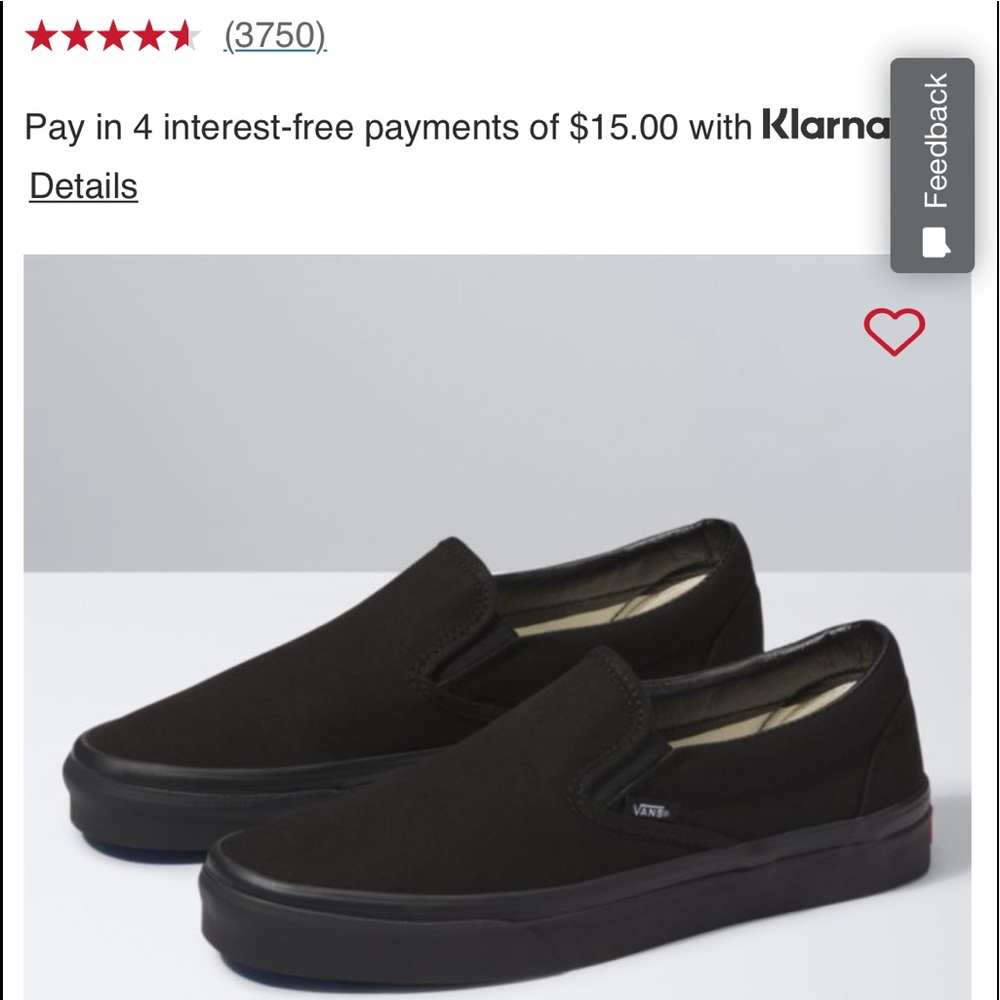 ✨Vans slip ons ✨